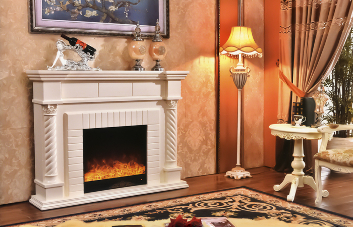 Semineu electric Frankfurt, Dimensiuni (IxLxA) 1160x1500x330 mm, Termostat, Efect 3D, 1500 W [3]