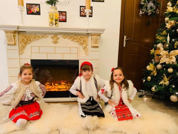 Semineu electric Imperial & Mirabella, Dimensiuni (I*L*A) :1109*1450*340 mm, Efect Sunet, Telecomanda, 1500W [4]