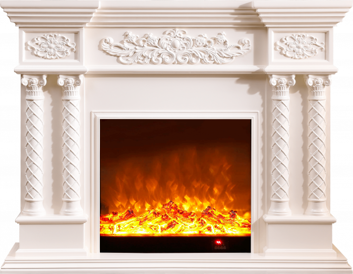 Semineu electric Premium MONACO maxi alb, 1500 W, (I*L*A) 1160*1500*330 mm, efect 3D, telecomanda [5]