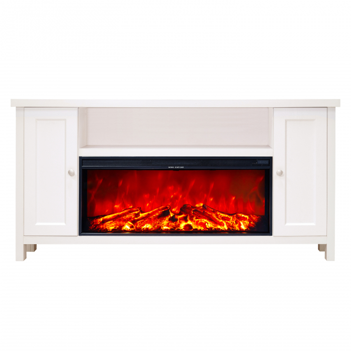 Semineu electric Mozart & Tasmania, Dimensiuni (IxLxA) 750x1500x300 mm, Efect 3D, Telecomanda [2]