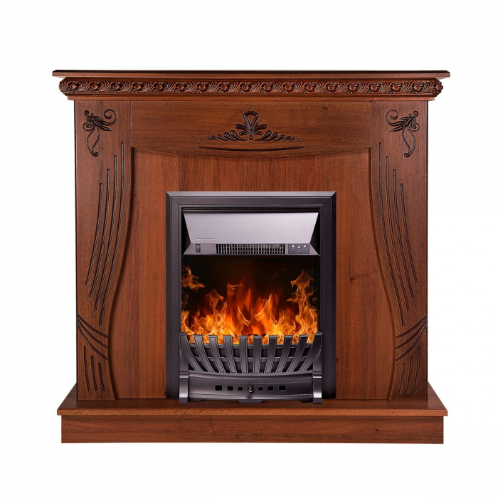 Semineu electric Napoli & Pluton, Dimensiuni 1016x1100x300 mm, 2000 W, Telecomanda, efect 3D [2]