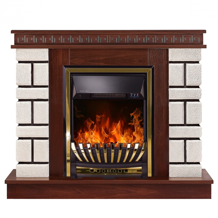 Semineu electric Nazarii mini & Meridian,  Dimensiuni (I*L*A) :860*1080*245 mm, 2000W, Efect 3D, 2 trepte de putere [2]