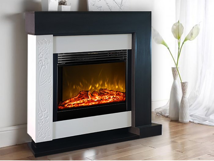 Semineu electric Neon & Mirabella, Efect sunet, Dimensiuni 1197x1236x300 mm [3]