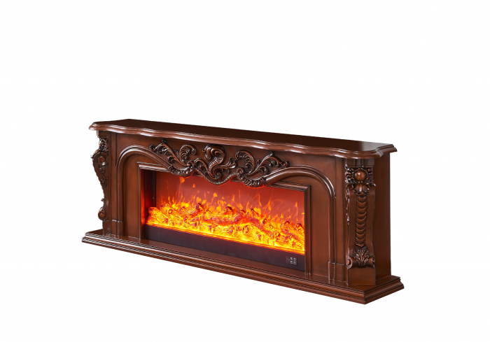 Semineu electric Premium ARTEMIS, maro, 1500 W, (Î*L*A) 700x2000x330 mm, efect 3D, telecomanda [11]