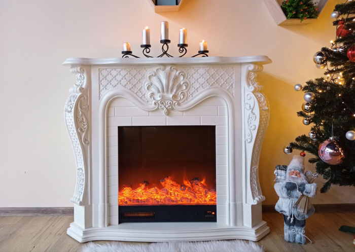 Semineu electric Premium PHOENIX MINI, alb, 1500 W, (Î*L*A) 1020x1200x330 mm [3]