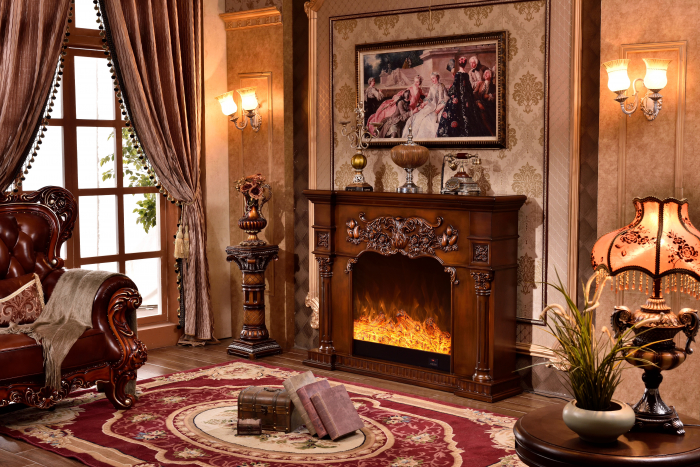 Semineu electric Premium SAVAGE, MARO, 1500 W, (Î*L*A) 1160x1500x330 mm, efect 3D, telecomanda [1]