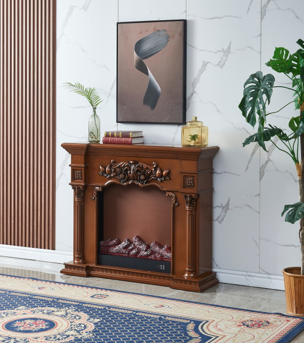 Semineu electric Premium SAVAGE, MARO, 1500 W, (Î*L*A) 1160x1500x330 mm, efect 3D, telecomanda [5]