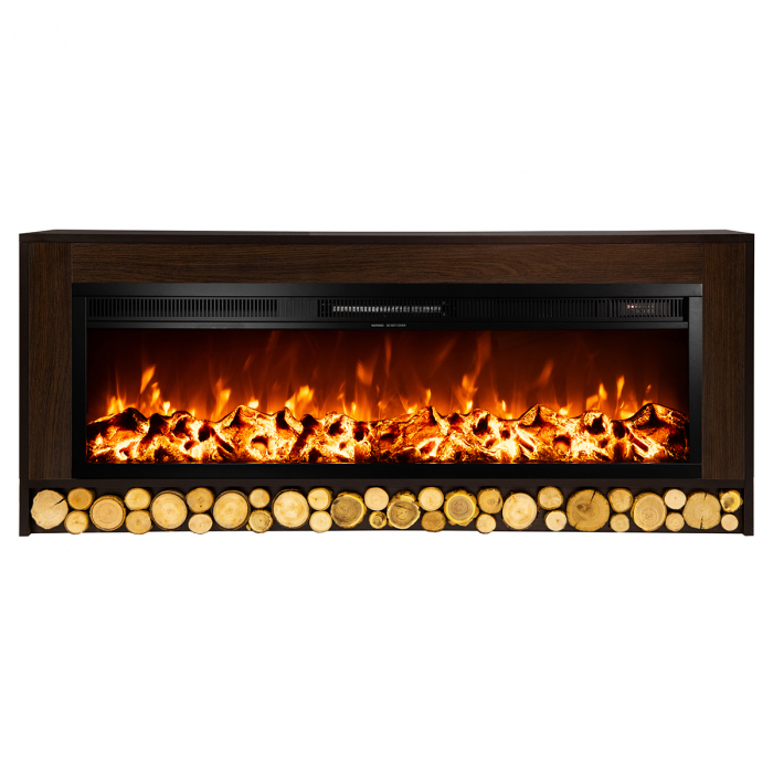 Semineu electric Rio & Tanzania wenge, Dimensiuni (IxLxA) 630x1500x300 mm, Efect 3D, Telecomanda [2]