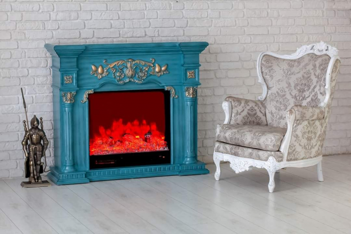 Semineu electric Savage, Dimensiuni (IxLxA) 1160*1500*330 mm, 1500 W, Telecomanda, Efect 3D [4]