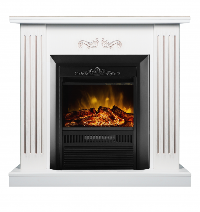 Semineu electric Smile alb cu Cristina, Dimensiuni (IxLxa) 885x940x265 mm, Efect 3D, Telecomanda [2]