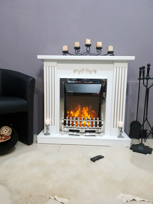 Semineu electric Smile alb & Galileo silver, Dimensiuni (I*L*A) :885*940*265 mm [3]