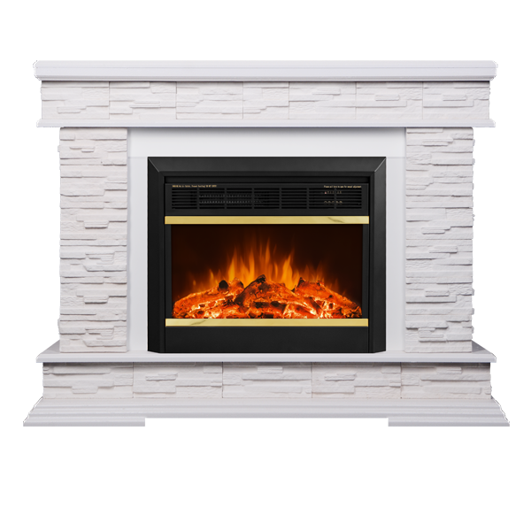 Semineu electric Stone alb & Mars, Dimensiuni (I*L*A) :880*1180*305 mm [2]