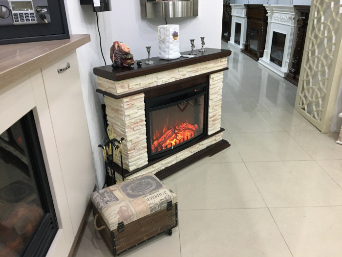 Semineu electric Stone & Zakinthos, dimensiuni (I*L*A) :880*1180*305 mm [2]