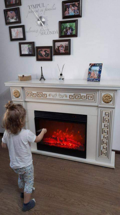 Semineu electric Versailles gold maxi & Mirabella , Dimensiune (IxLxA) 1010x1400x330 mm [5]