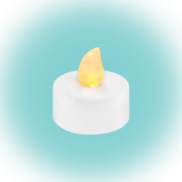 Set candele cu LED, albe [2]