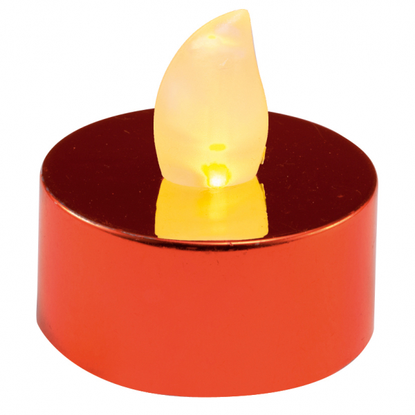Set candele cu LED, rosii [3]
