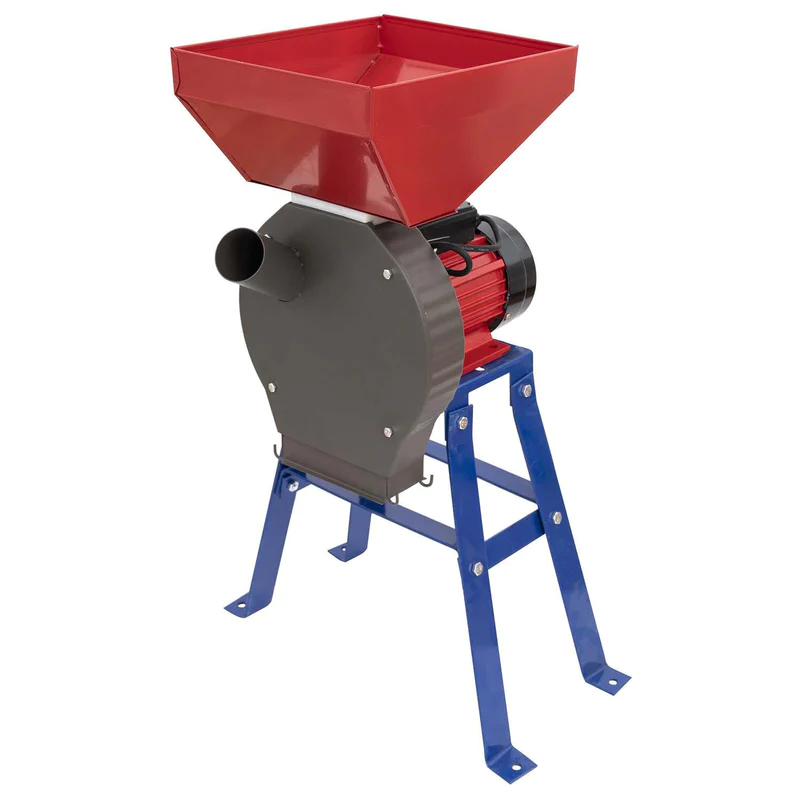 Set Moara cereale, stiuleti, lucerna si legume (4 in 1), Heber®, 3.8KW, 300Kg/Ora, cu ciocanele + razatoare + cutite + suport [2]