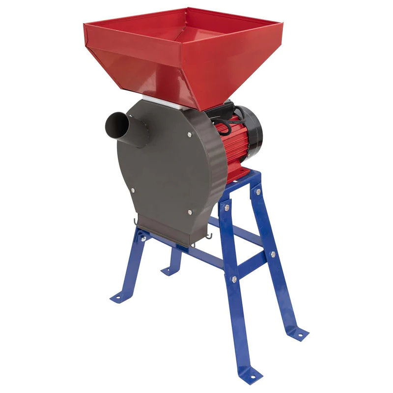 Set Moara cereale, stiuleti si lucerna (3 in 1), Heber®, 3.8KW, 300Kg/Ora, + suport din metal [2]