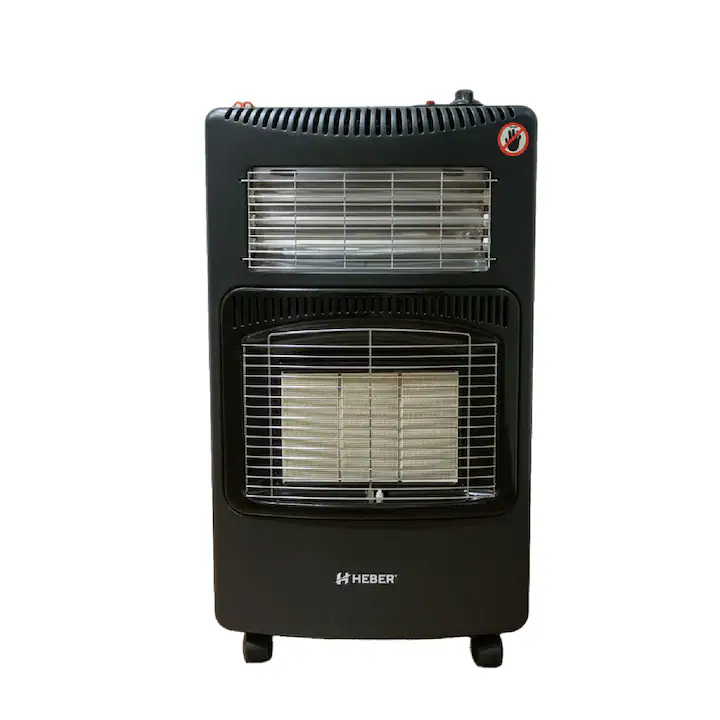 Soba portabila pe GPL si Electric, Heber HBR-7562, Acoperire 20-60 mp, Senzor ODS Siguranta, 4200 W, 4 Roti, Protectie rasturnare, Aprindere Piezo [8]