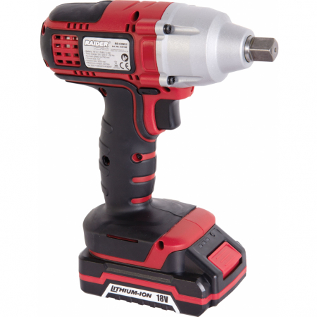 Cheie de impact cu acumulator 18V 1.5Ah 350Nm 1/2" RD-CIW01-RAIDER [1]