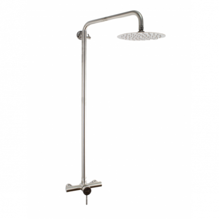 Coloana de dus Mixxus EKA-003-J, 120 cm + baterie si para, monocomanda, furtun flexibil [1]