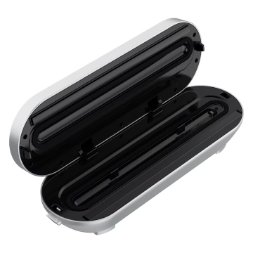 Aparat de vidat si sigilat alimente Heber®, 120W, 80kpa, functii vidare umed/uscata/soft, panou de comanda tactil, 30 cm bara de lipire Functie de Sigilare si Vidare Automata, Gri [3]