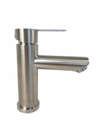 Baterie lavoar MIXXUS PAX-001 din otel inoxidabil, Monocomanda, Racorduri incluse [0]