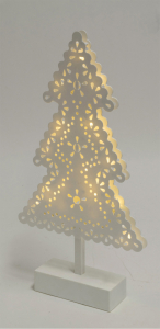 Decor pentru masă cu LED, brad, 4,5V [1]