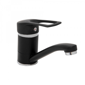 Baterii de baie - Baterie lavoar DIONIS DNA4-B-FD-305, monocomanda, cartus ceramic 40 mm, negru