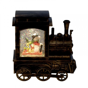 Felinar cu lichid si sclipici [1]