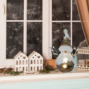 Figurină ceramică cu LED [0]