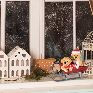 Figurină ceramică cu LED [0]