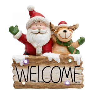 Figurina ceramica, WELCOME, Mos, ren [1]