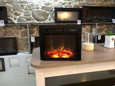 Focar electric Dionis, Dimensiuni (IxLxA) : 425x490x140 mm, Putere 1500W, Efect 3D, Telecomanda [2]