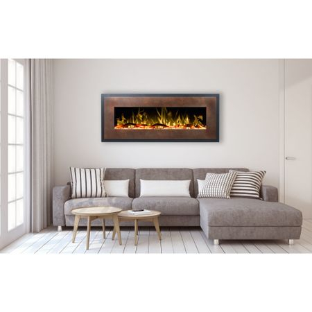 Focar electric incorporabil Nobil, Dimensiuni (I*L*A) :520x1270x175 mm, 2000W, 2 trepte de incalzire, Telecomanda [1]