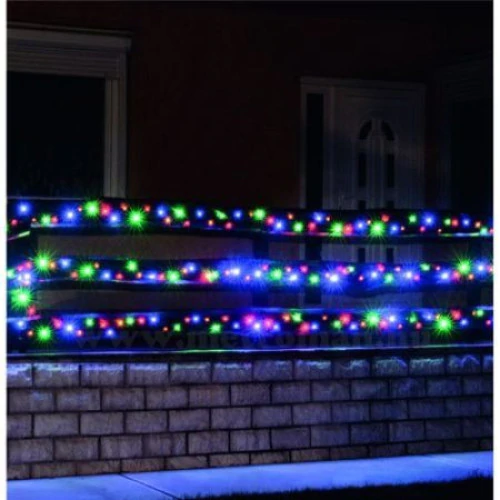 Ghirlanda cu legare in serie, 100 LED-uri, color, clipire [2]