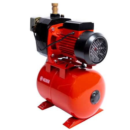 Hidrofor cu ejector, AUTODP505, Heber®, 1500 W, 60L/min, H60m, rezervor 24 litri, adancime absorbtie 40 m [4]