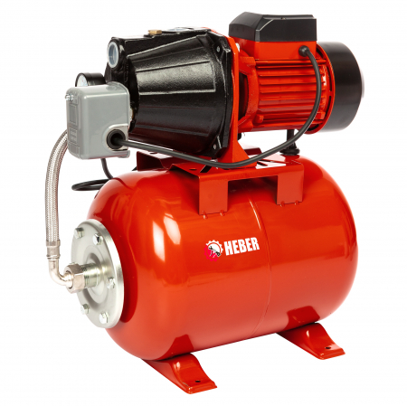 Hidrofoare - Hidrofor Heber®, AUTOJET80S, 24L, 1000W, 50l/min, H refulare 40m, cu turbina din bronz