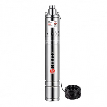 Kit Hidrofor 24L cu pompa apa submersibila Heber® 1.1KW, 3m3/Ora, QGD3-120, Sistem premium complet [2]