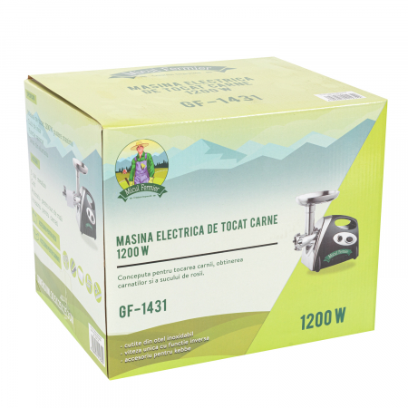 Masina electrica de tocat carne NEAGRA 1200W JIA [7]