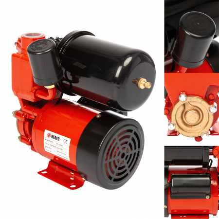 Mini hidrofor Heber®, PS130, 1L, putere 370W, debit 35l/min, H refulare 30m [6]