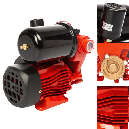 Mini hidrofor Heber®, PS170, 1L, putere 370W, debit 35l/min, H refulare 30m [1]