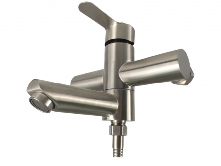 MIXXUS DAX-009 EURO, baterie de baie din otel inoxidabil [0]