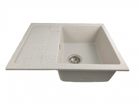 MIXXUS HB8210-G322 BEJ, chiuveta bucatarie dreptunghiulara din granit [0]
