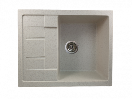 MIXXUS HB8210-G322 BEJ, chiuveta bucatarie dreptunghiulara din granit [1]
