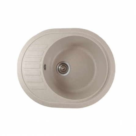 MIXXUS HB8311-G322 BEJ, chiuveta ovala bucatarie granit [0]