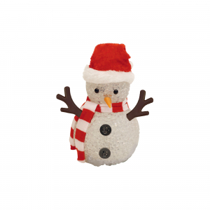 Om de zapada cu LED multicolor, 12 cm [0]