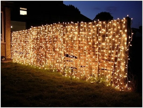 Perdea de lumini cu LED-uri, cu legare în serie, 2x2 m, IP44 [7]