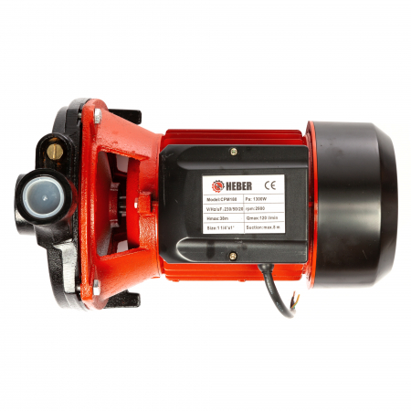 Pompa apa de suprafata, CPM 180, Heber® 1.1 KW, 120L/minut, racord 1", inaltime refulare 40 m [8]