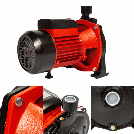 Pompa apa de suprafata, CPM 200, Heber® 1500 W, 130L/minut, racord 1", inaltime refulare 42 m [5]